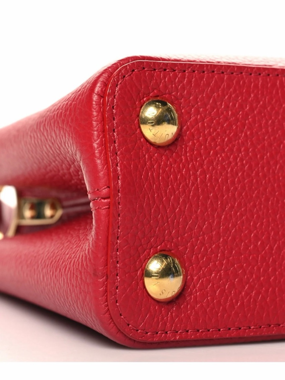 Louis Vuitton Capucines MM Red Taurillon Leather – Gold Hardware – Stunning 🔥 - Picture 6 of 7